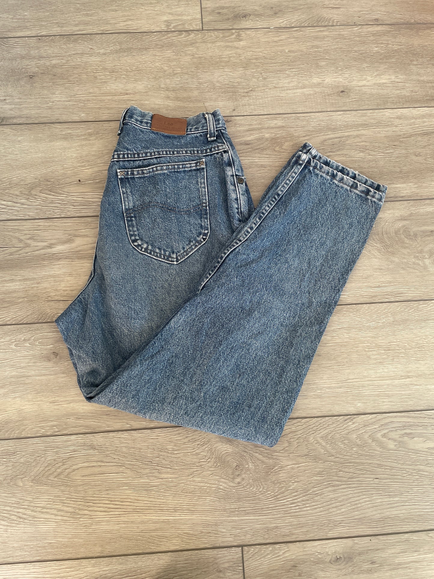 Women’s Lee High Waisted, Straight Leg Jeans