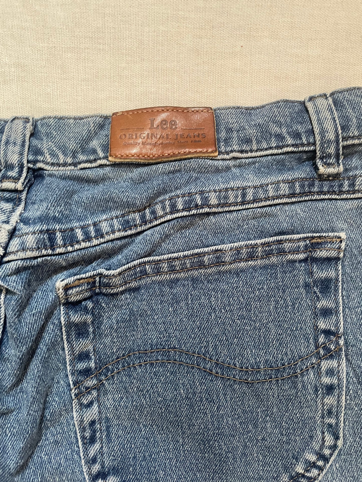 Women’s Lee Straight Leg High Waist Jeans.