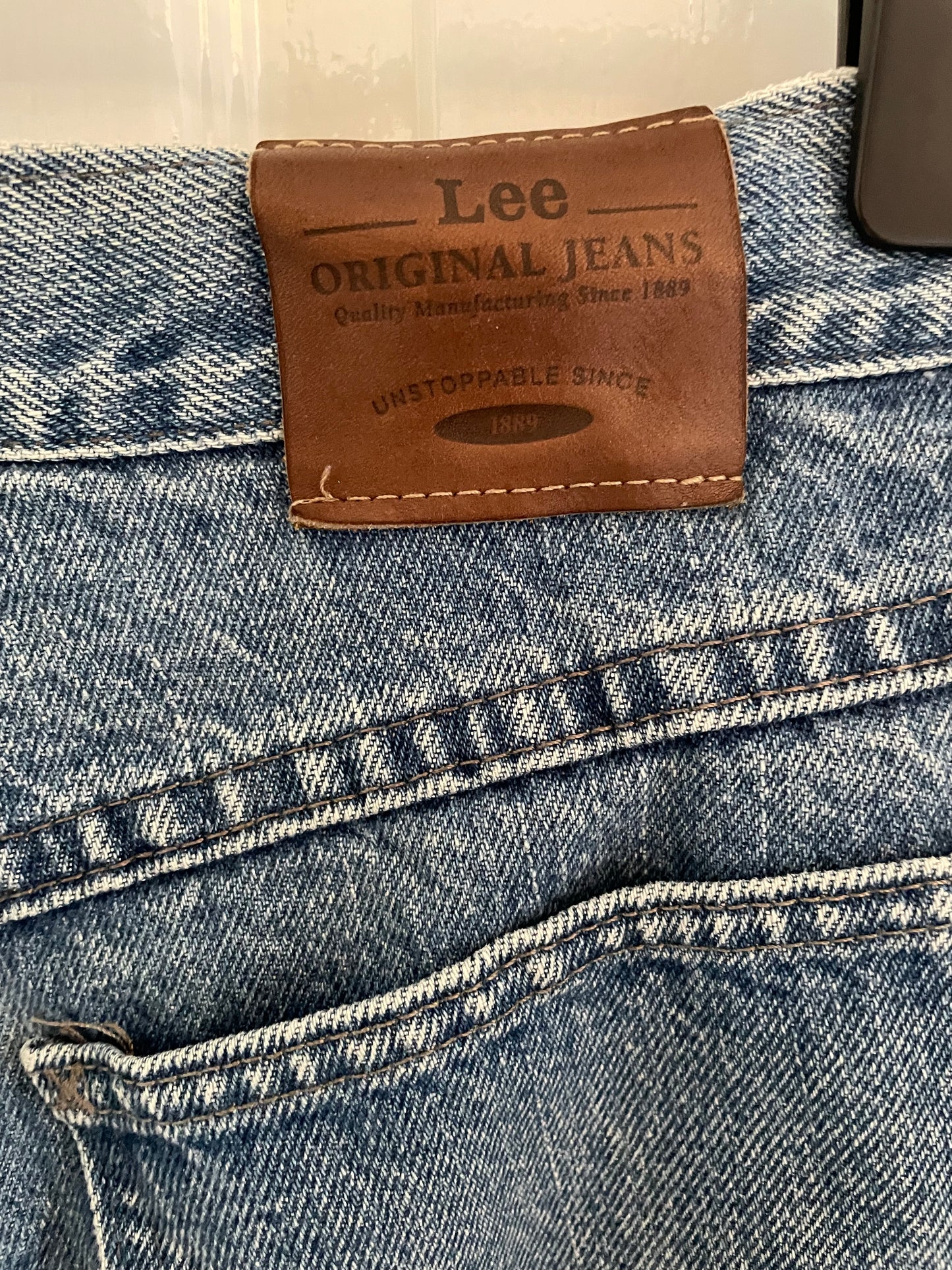 Women’s Lee High Waisted, Straight Leg Jeans