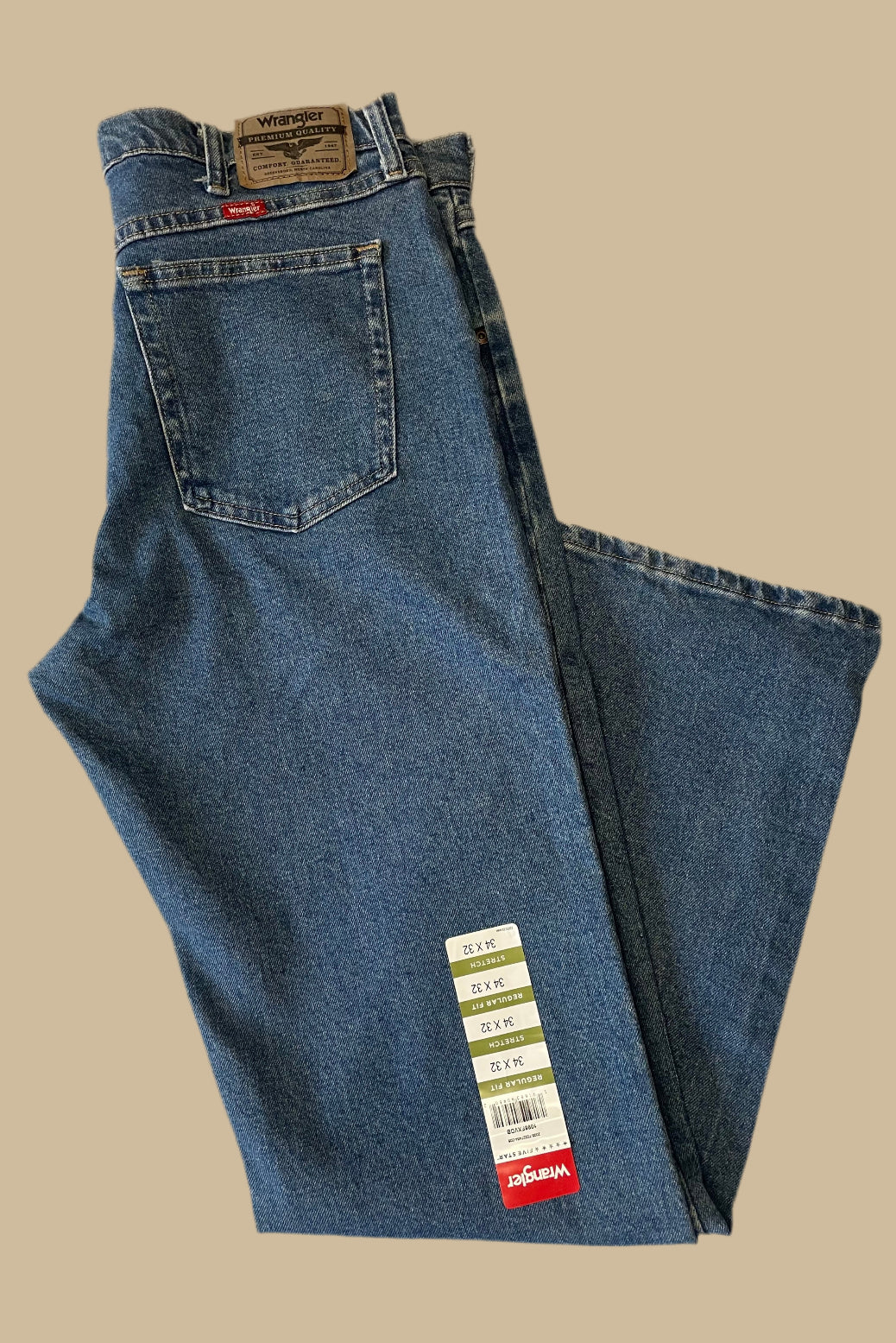 Men’s Blue Wrangler Jeans