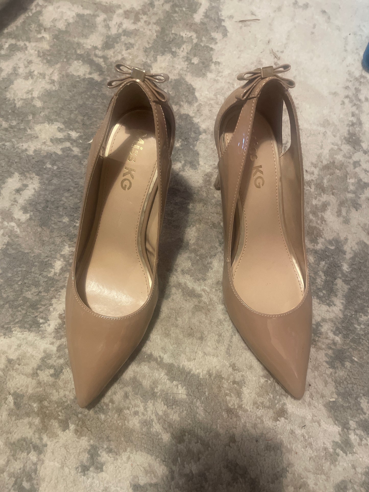 Ladies Miss KG Court Shoes with Bow Detail