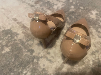 Ladies Miss KG Court Shoes with Bow Detail