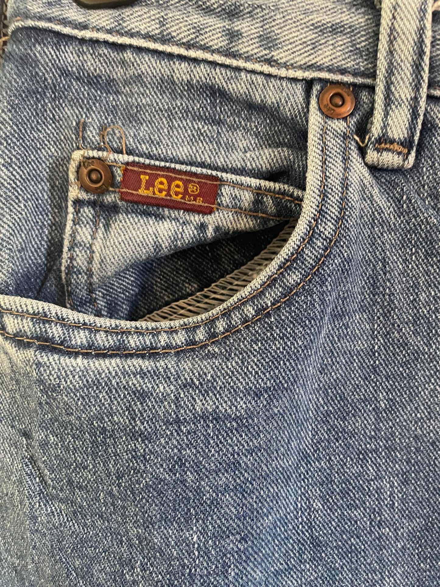 Women’s Lee High Waisted, Straight Leg Jeans