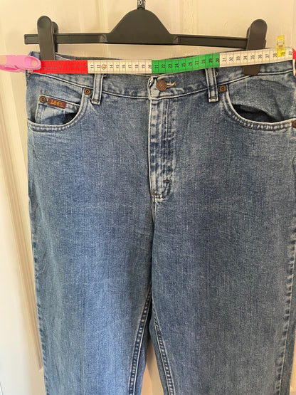 Women’s Lee High Waisted, Straight Leg Jeans