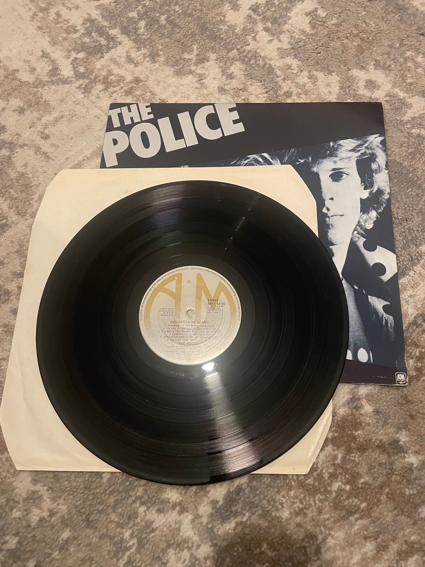 The Police – Reggatta de Blanc (1979 UK A&M AMLH 64792) VINYL LP