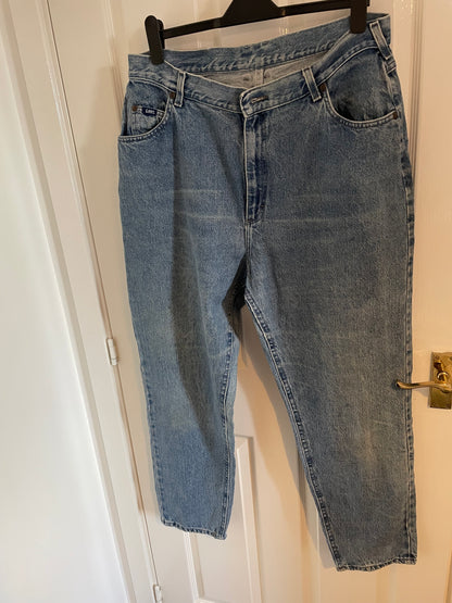 Women’s Lee High Waisted, Straight Leg Jeans
