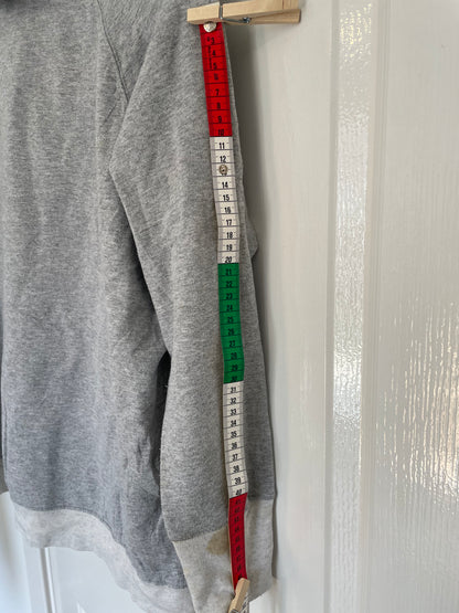 Champion Hoodie Grey and White