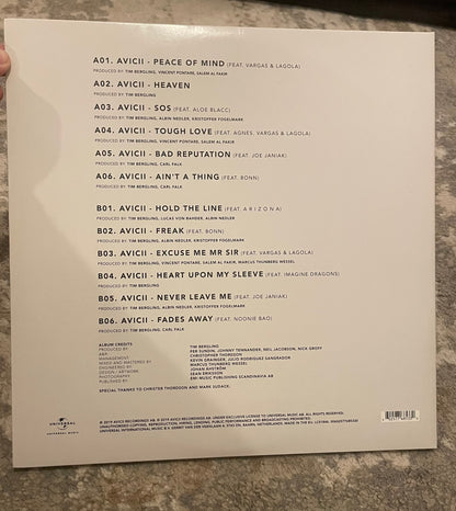 Avicii – TIM (LP, 2019) – Posthumous Studio Album (Near Mint / UK / Great Condition)