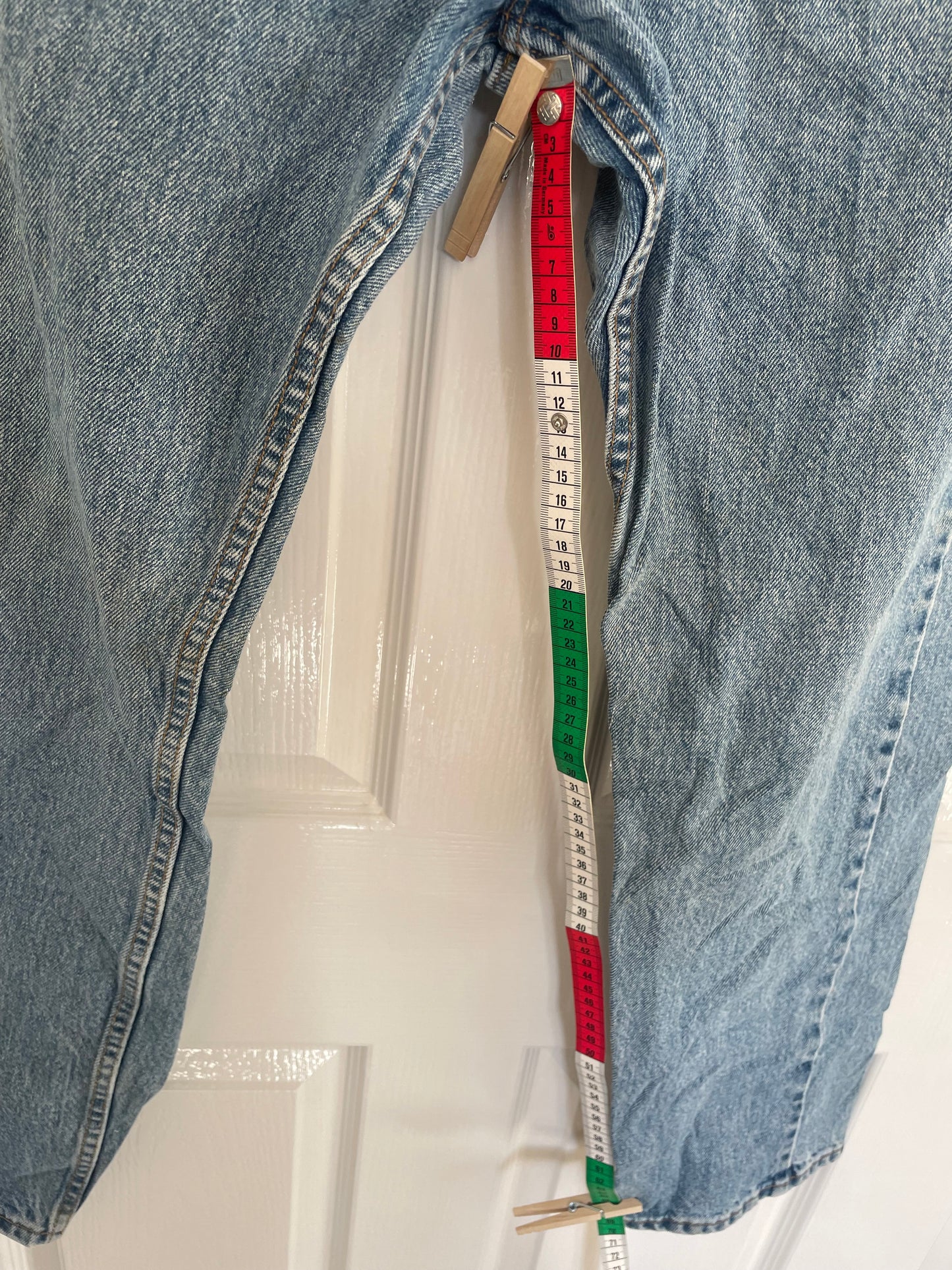 Women’s High Waisted, Straight Leg Levi’s Jeans