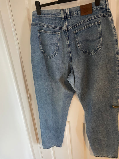 Women’s Lee High Waisted, Straight Leg Jeans