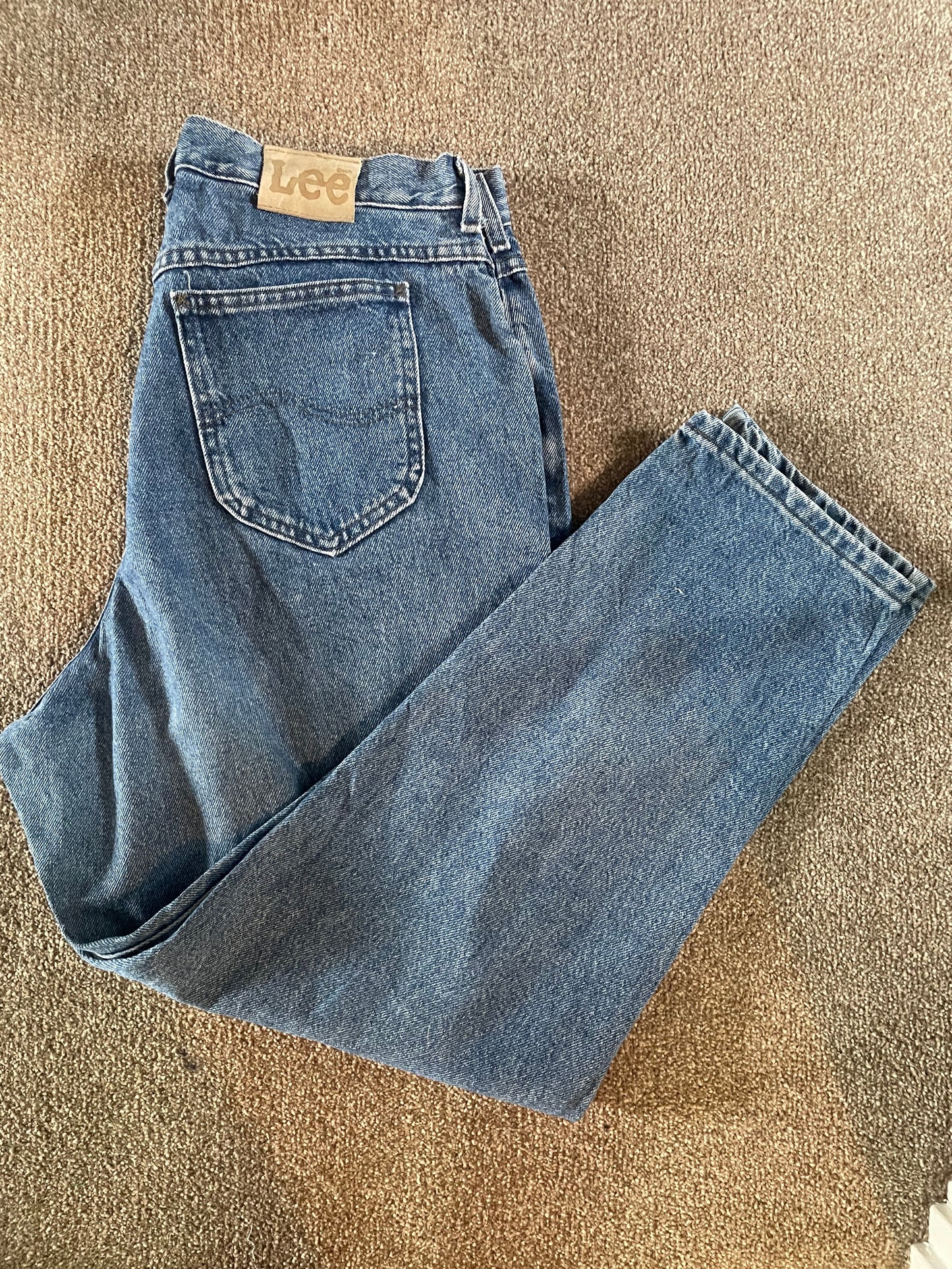 Women’s Lee High Waisted, Straight Leg Jeans