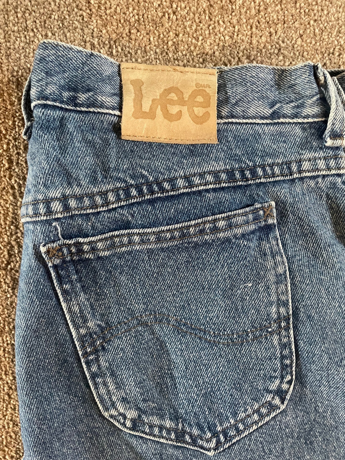 Women’s Lee High Waisted, Straight Leg Jeans