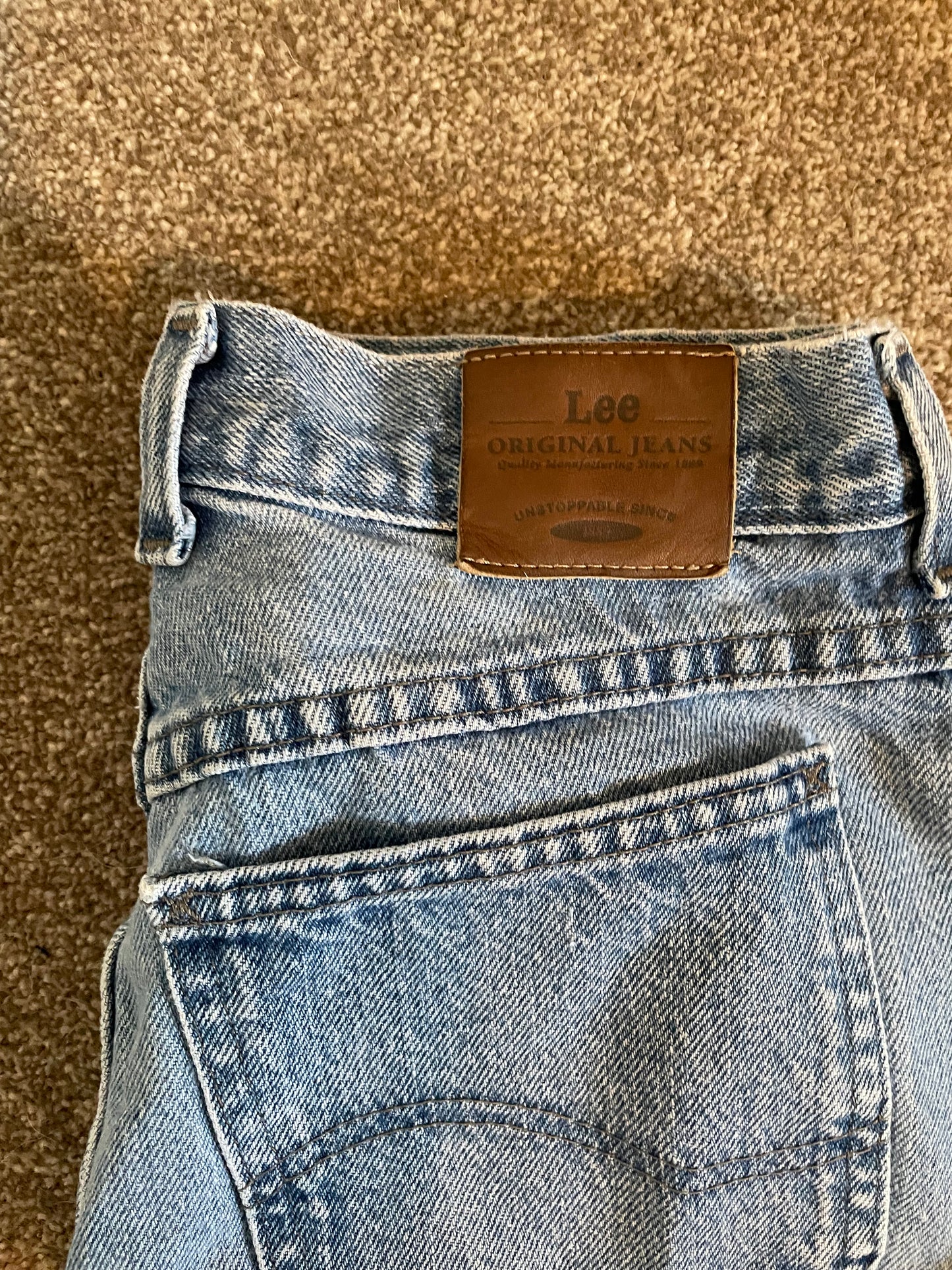 Women’s Lee High Waisted, Straight Leg Jeans