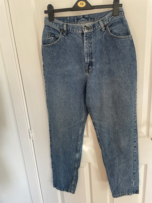 Women’s Lee High Waisted, Straight Leg Jeans