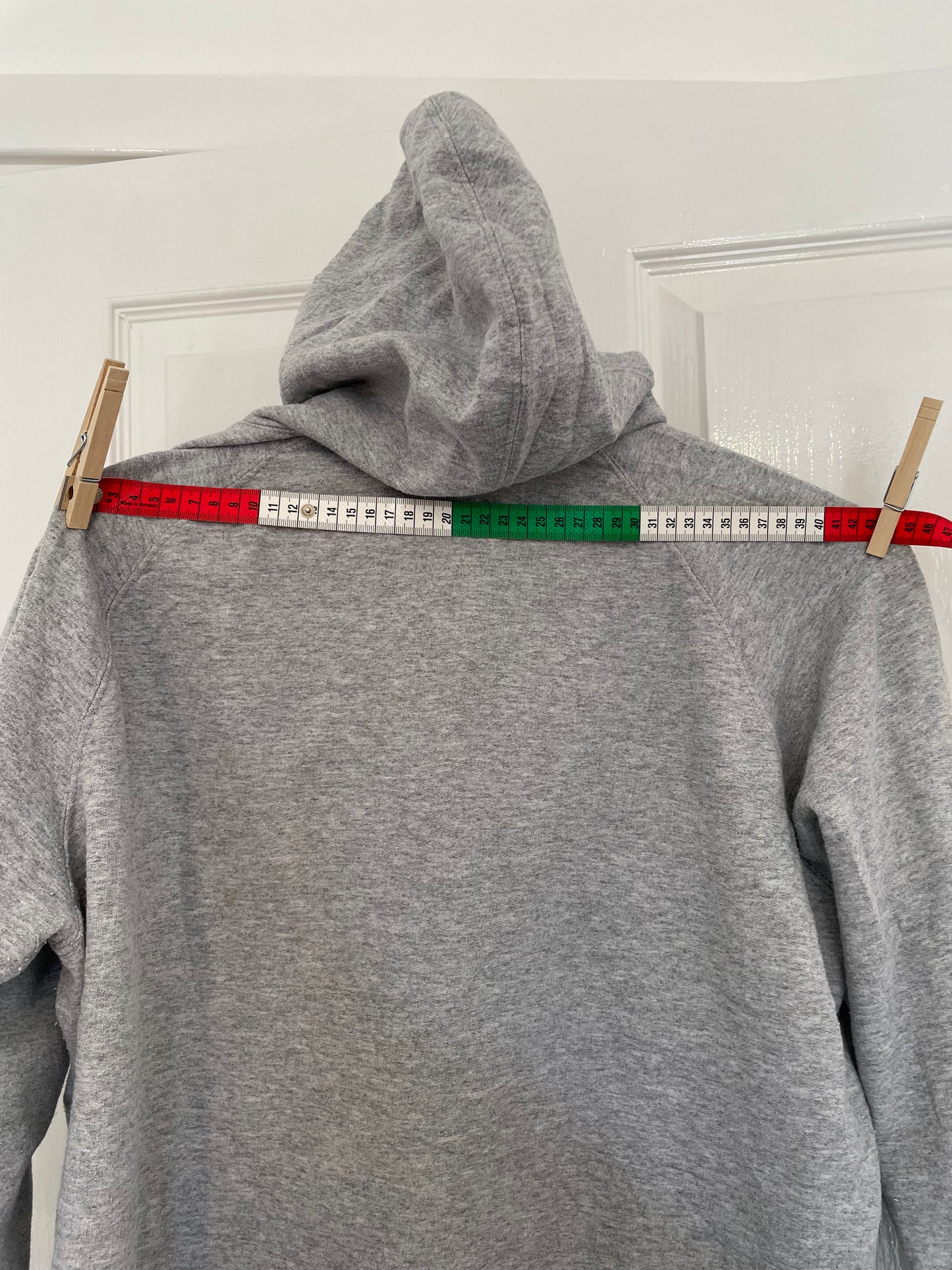 Champion Hoodie Grey and White