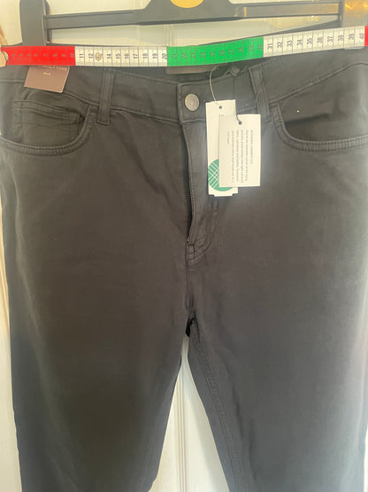 Men’s Fairlane & Sons Black Slim Fit Trousers