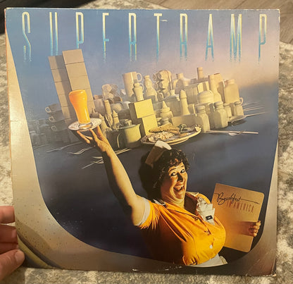 Supertramp – Breakfast In America (LP) – 1979 Netherlands (Holland) pressing / A&M / classic rock
