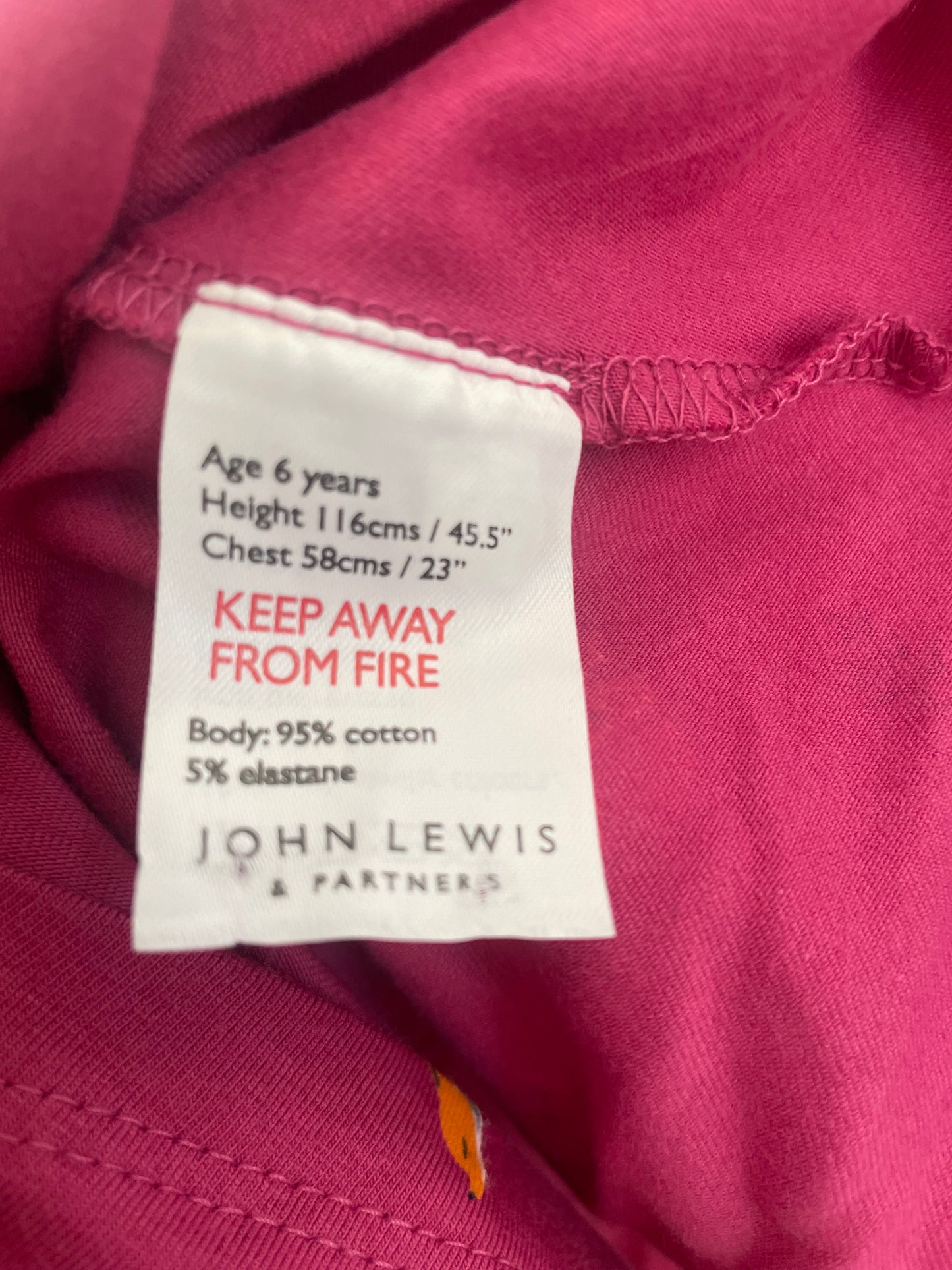 Girl's John Lewis Fox Dress