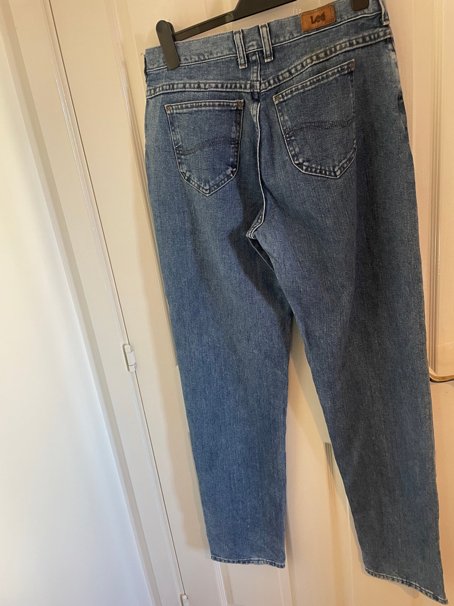 Women’s Lee High Waisted, Straight Leg Jeans