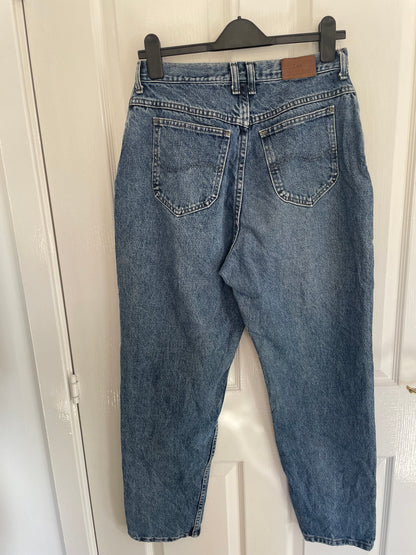 Women’s Lee High Waisted, Straight Leg Jeans