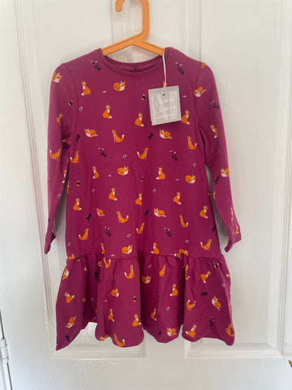 Girl's John Lewis Fox Dress