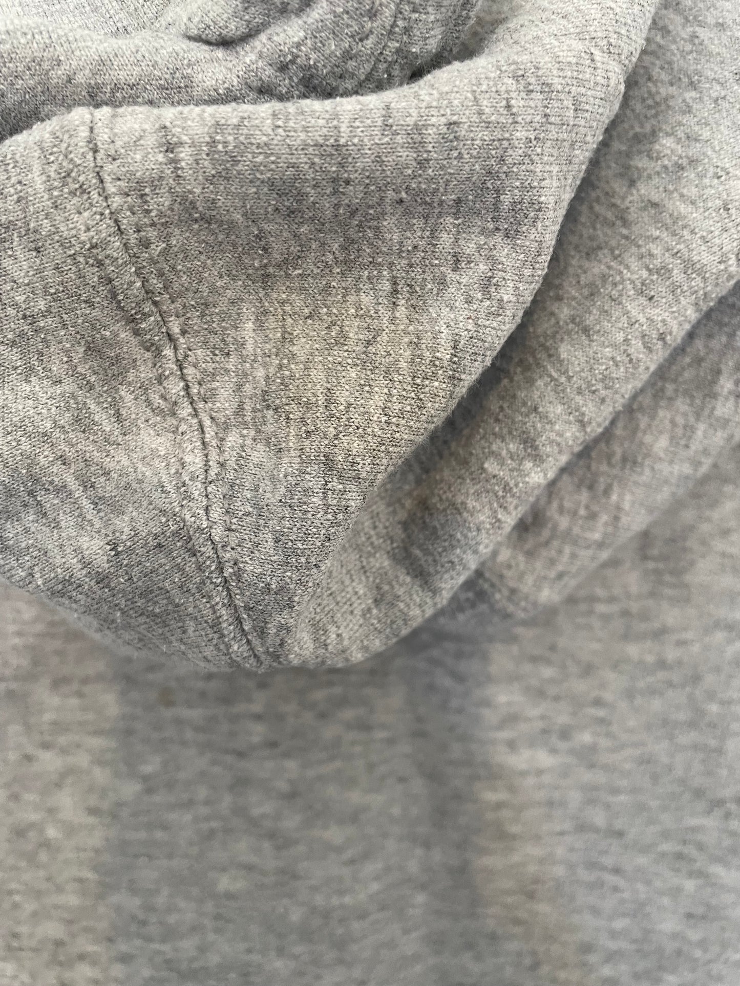 Champion Hoodie Grey and White
