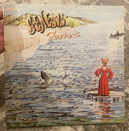 Genesis – Foxtrot LP 1972 UK Charisma CAS 1058 “Mad Hatter” Label Gatefold EX/VG+ Prog Rock
