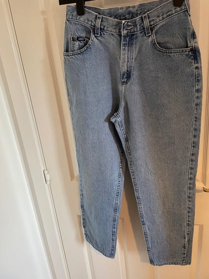 Women’s Lee High Waisted, Straight Leg Jeans