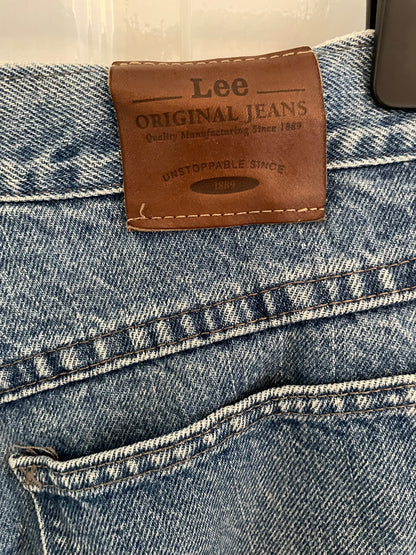 Women’s Lee High Waisted, Straight Leg Jeans