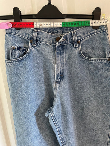 Women’s Lee High Waisted, Straight Leg Jeans