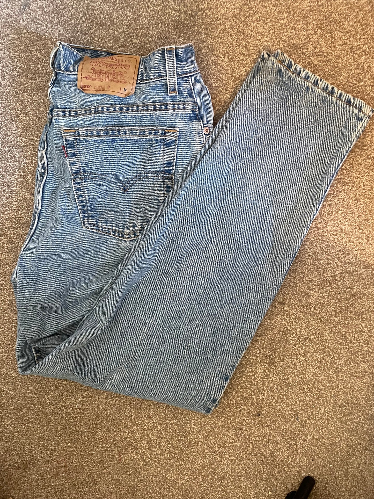 Women’s Levi’s High Waisted, Straight Leg Jeans