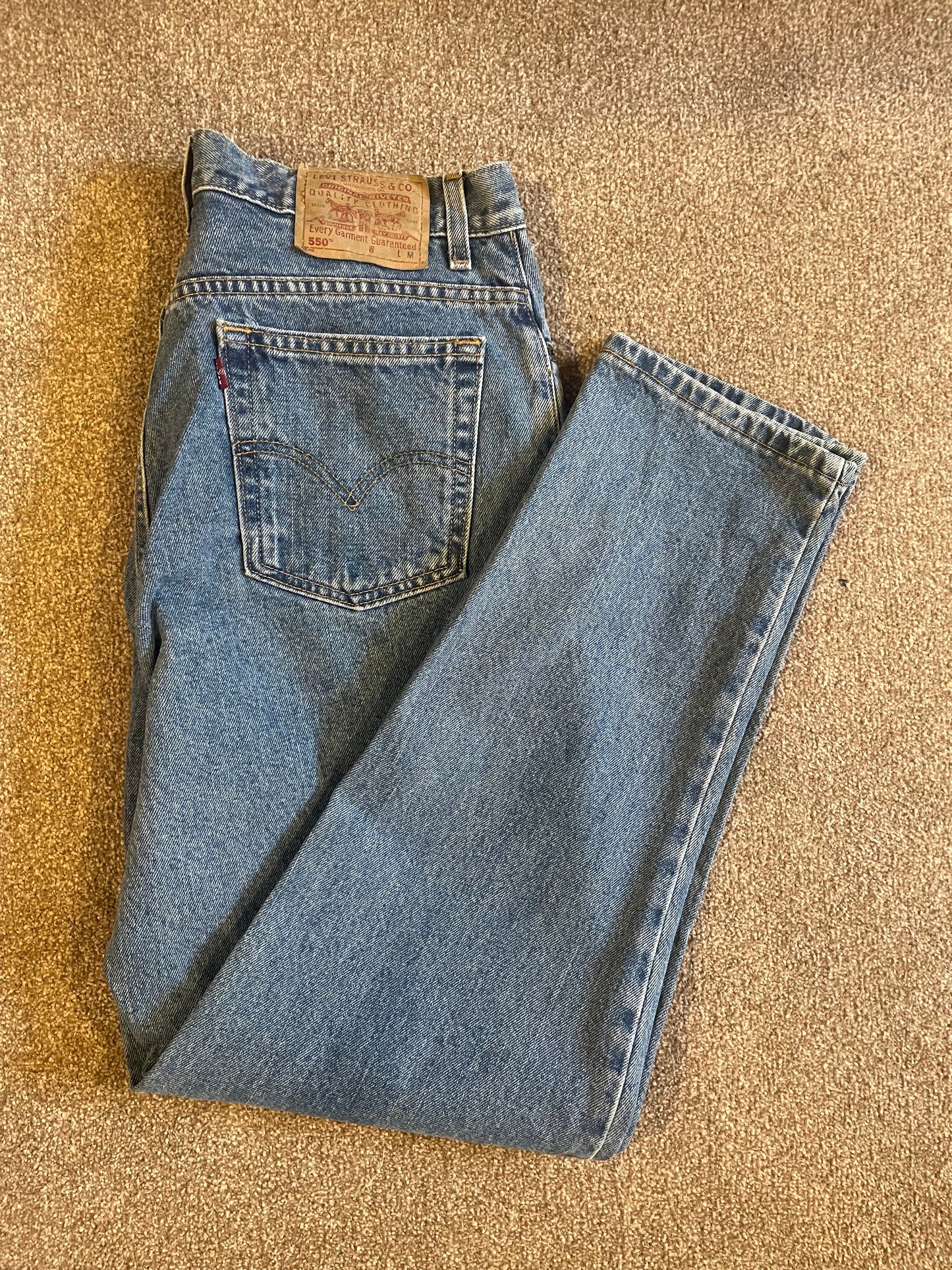 Women’s Levi’s High Waisted, Straight Leg Jeans