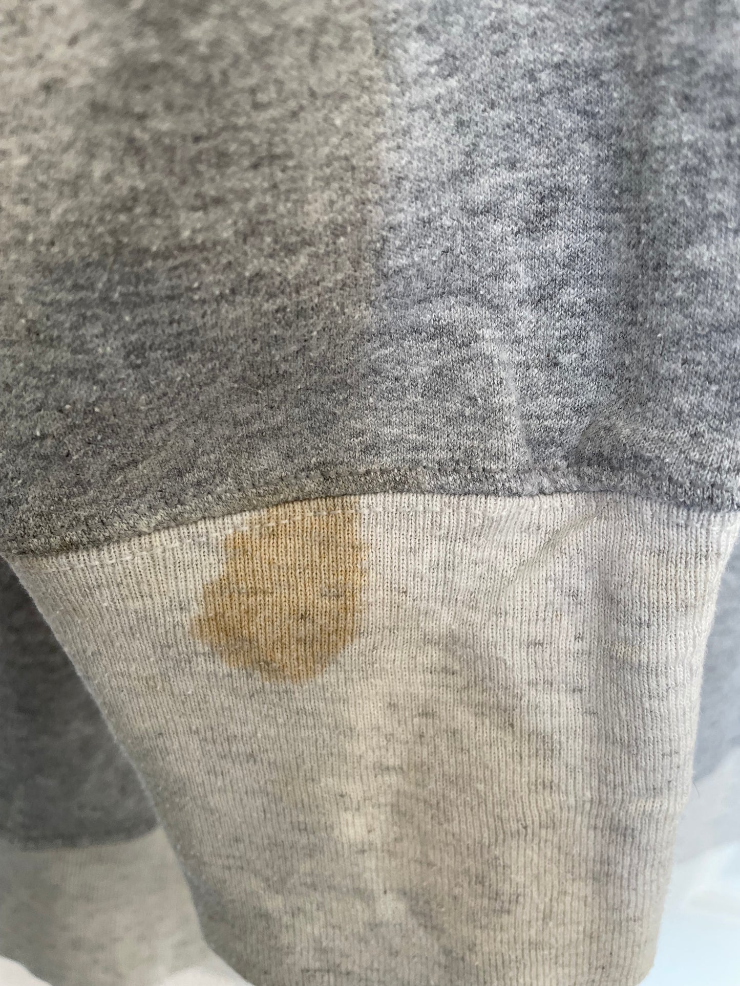 Champion Hoodie Grey and White