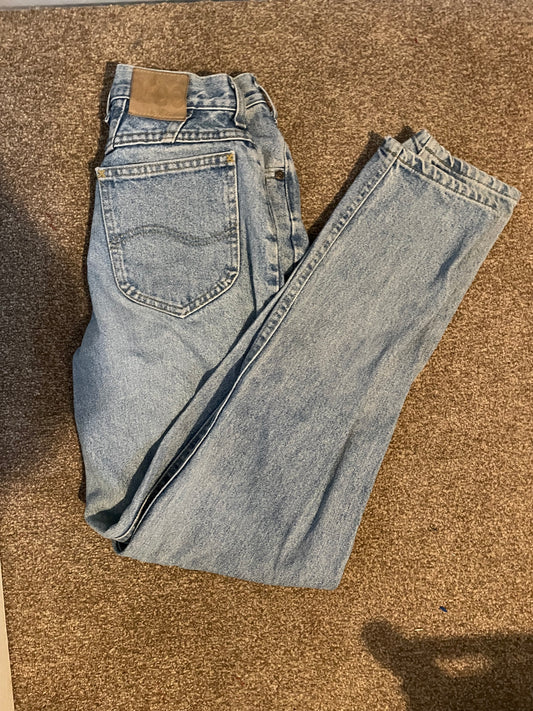 Women’s Lee High Waisted, Straight Leg Jeans