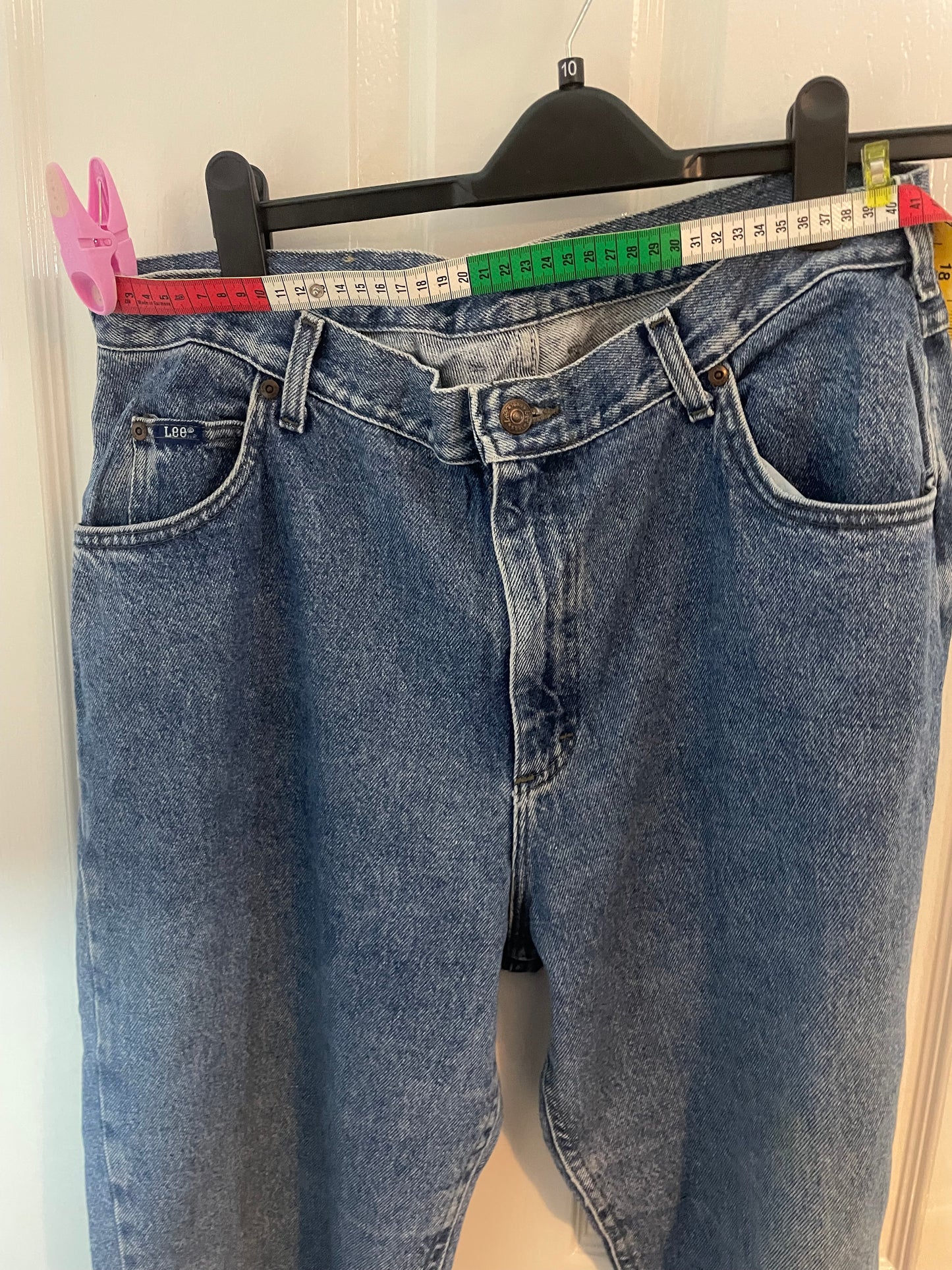 Women’s Lee High Waisted, Straight Leg Jeans