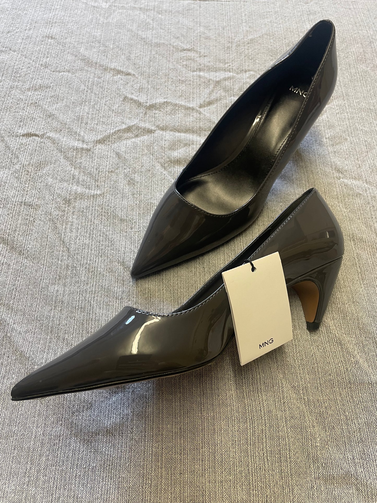 Women’s Dark Grey Heeled Shoes