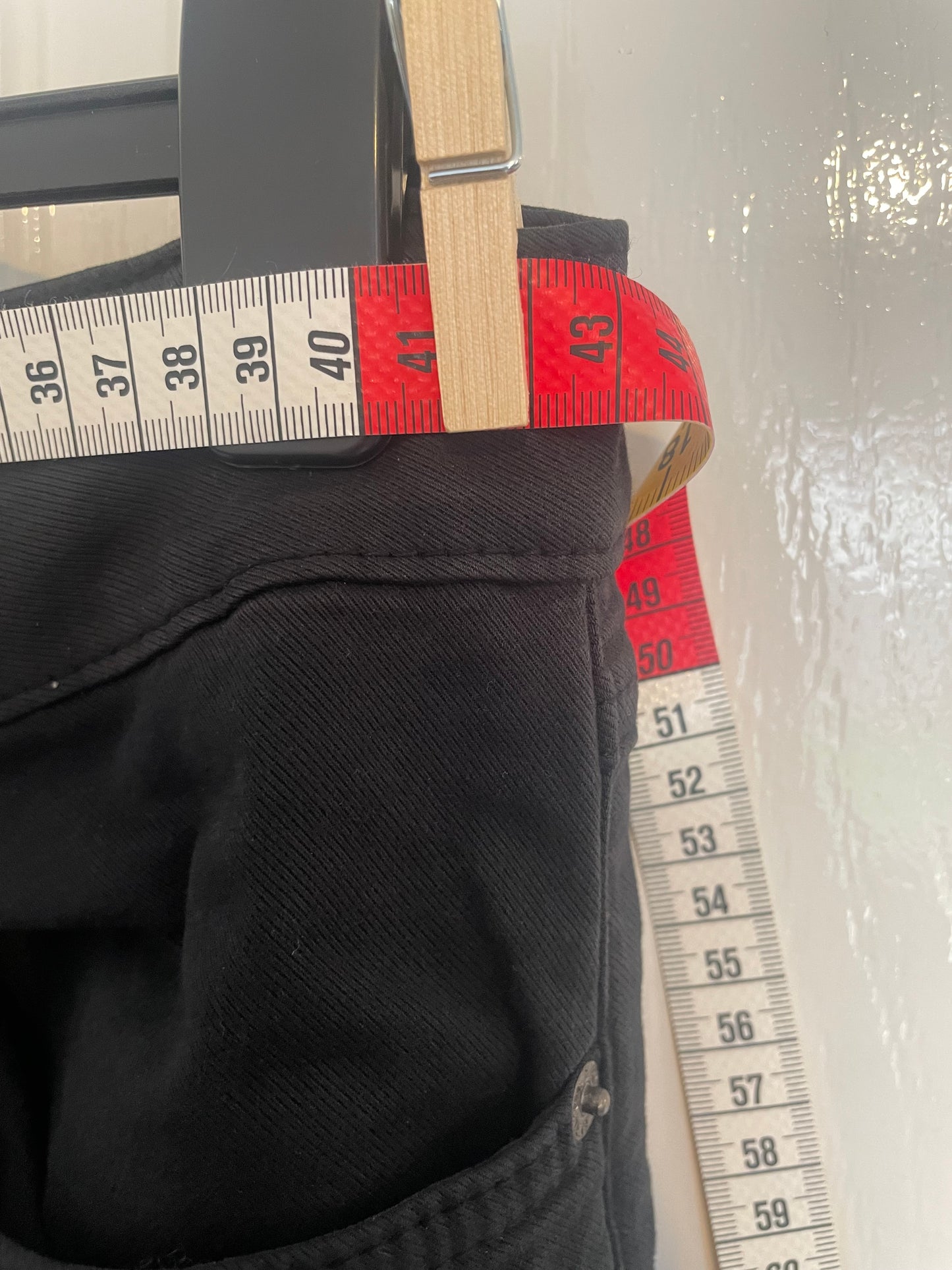 Men’s Fairlane & Sons Black Slim Fit Trousers