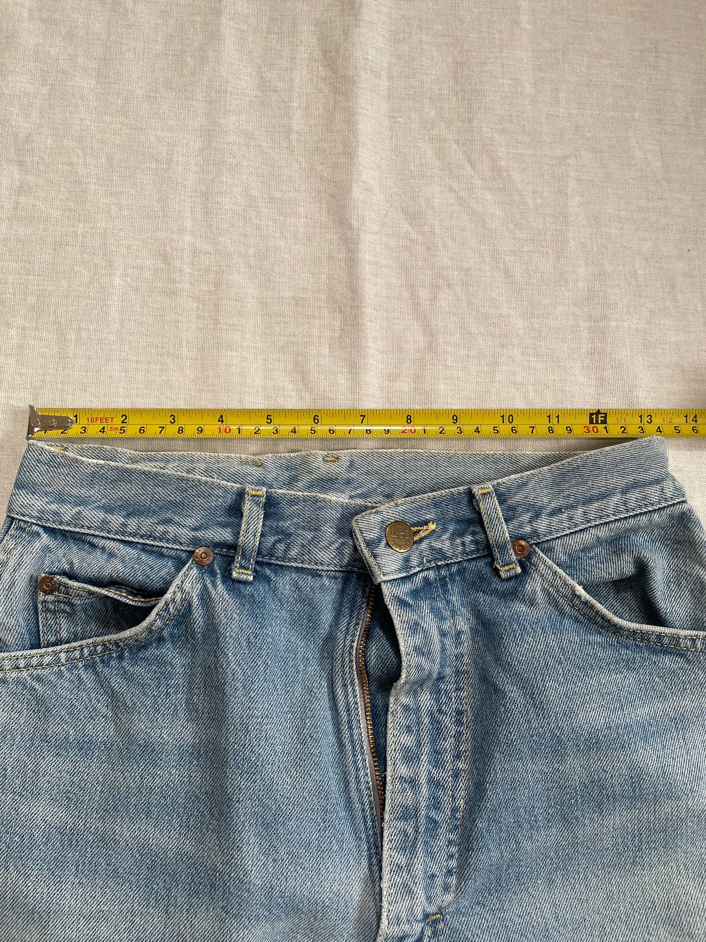 Women’s Lee Straight Leg High Waisted Jeans.