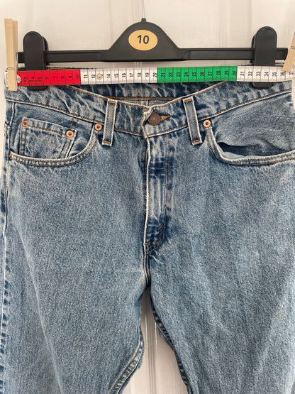 Women’s High Waisted, Straight Leg Levi’s Jeans