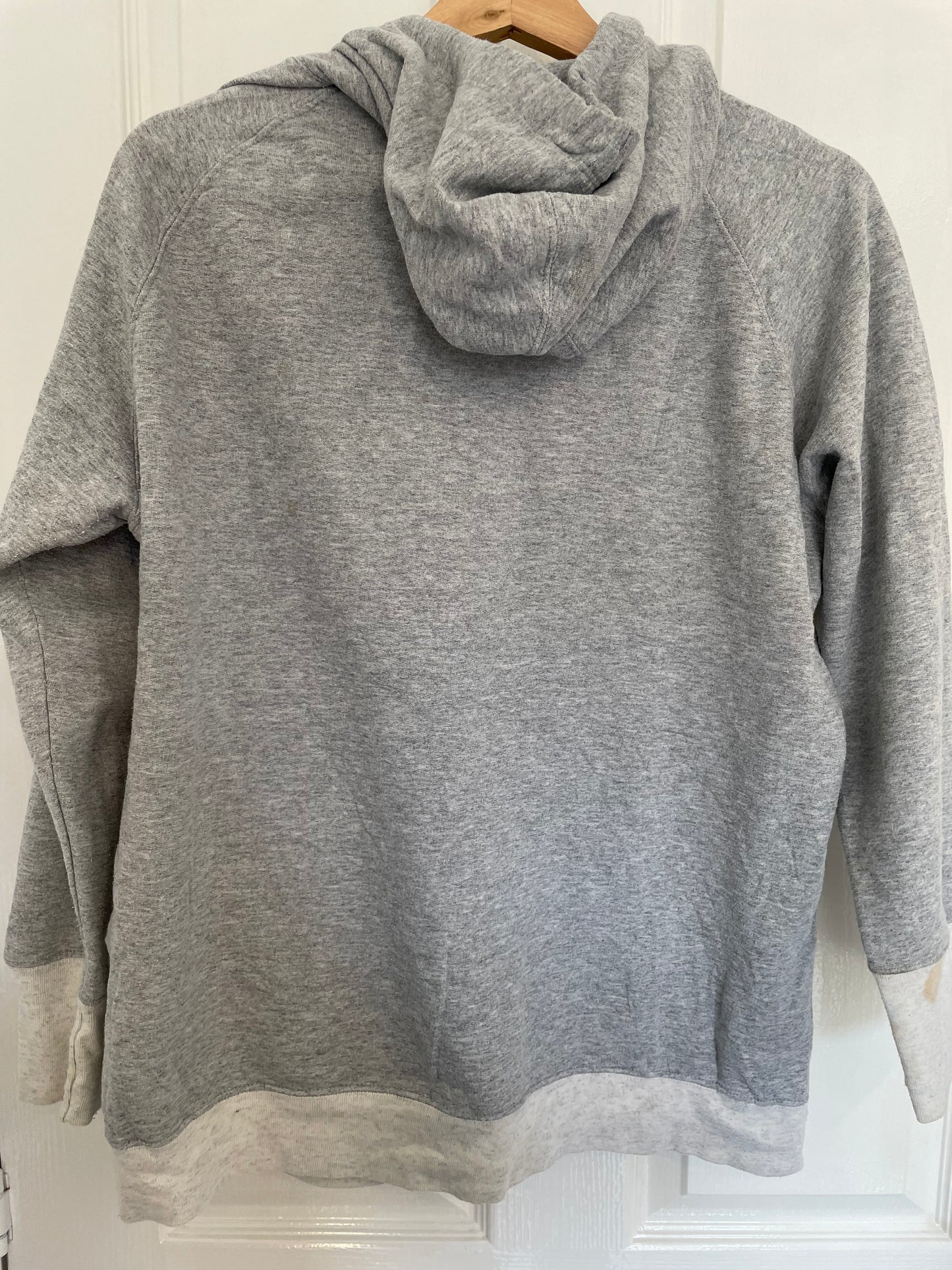 Champion Hoodie Grey and White
