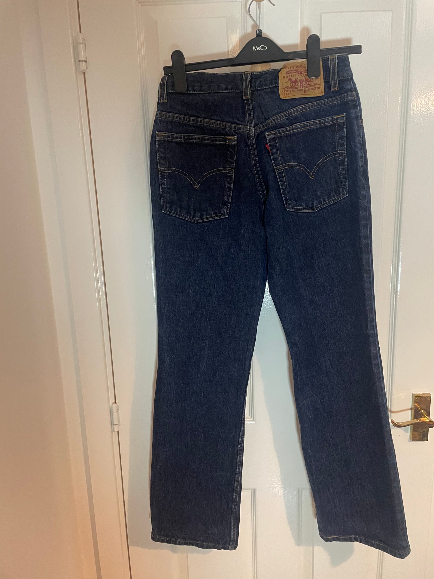 Women’s Levi’s High Waisted, Straight Leg Jeans