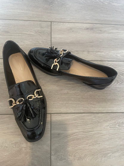 Women’s Black Patent Loafers