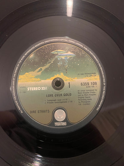 Dire Straits – Love Over Gold (1982 UK Original Pressing – Vertigo 6359 109) – Great Condition