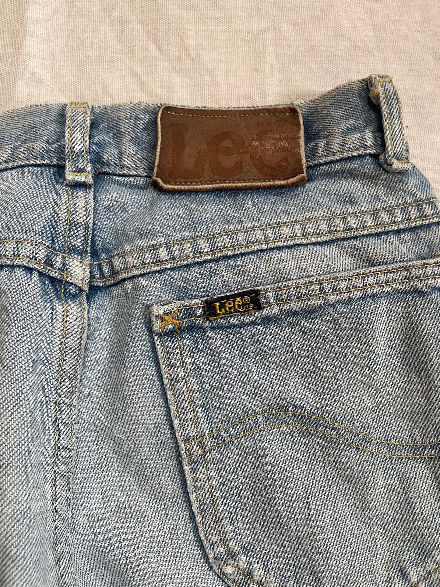 Women’s Lee Straight Leg High Waisted Jeans.