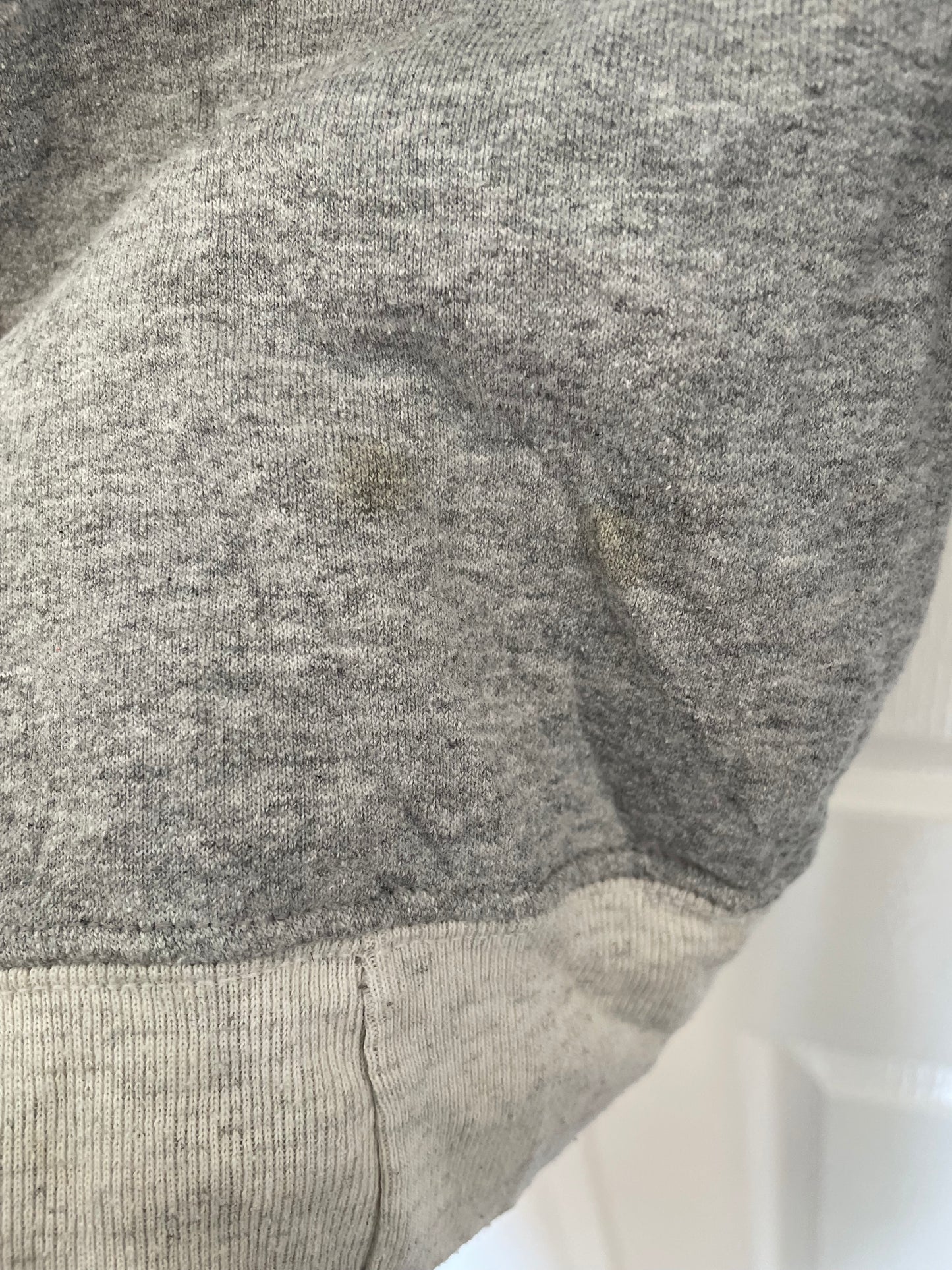 Champion Hoodie Grey and White