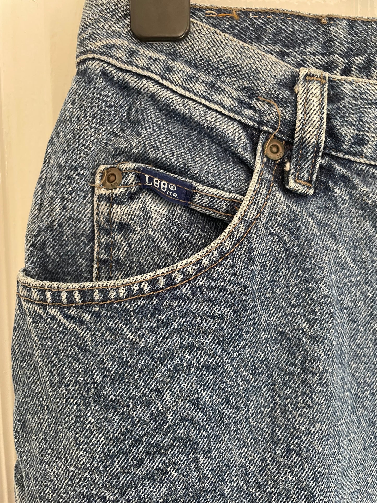 Women’s Lee High Waisted, Straight Leg Jeans