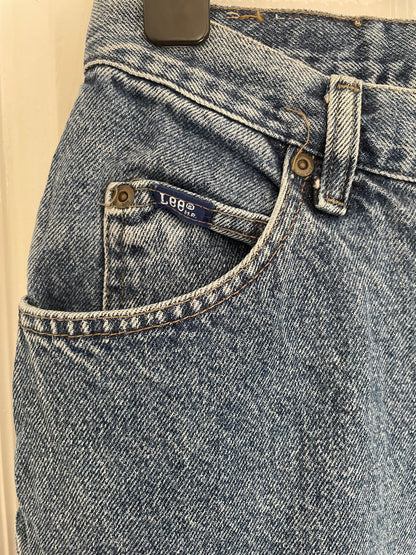 Women’s Lee High Waisted, Straight Leg Jeans