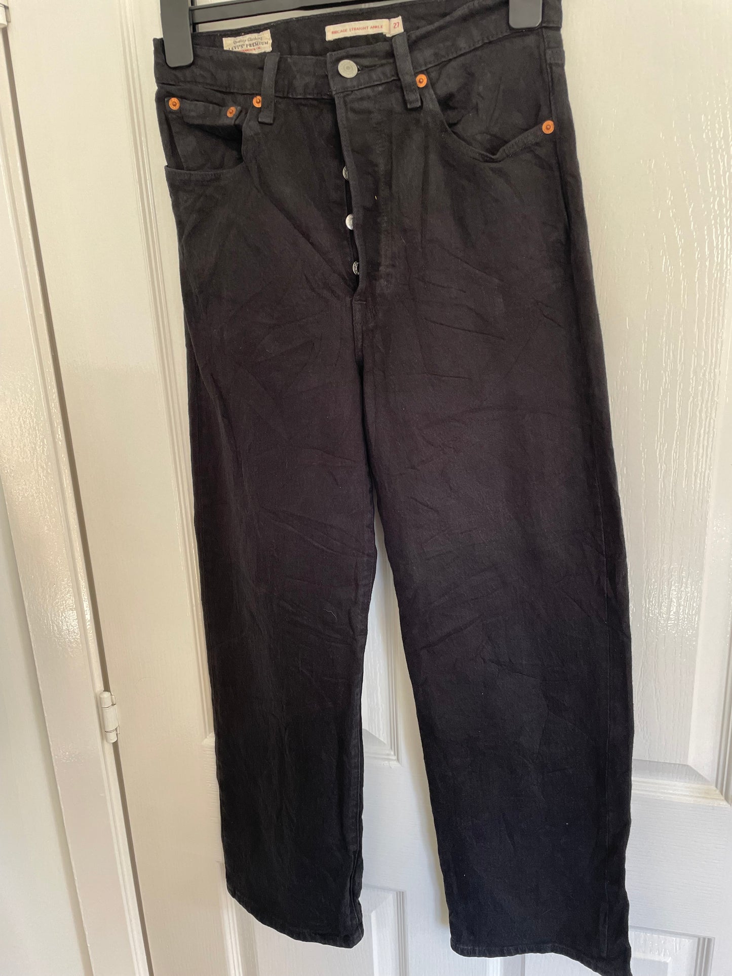 Women’s Levi’s Premium Ribcage Striaght Ankle, High Waisted Jeans