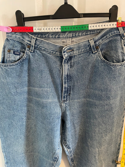 Women’s Lee High Waisted, Straight Leg Jeans