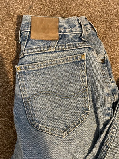 Women’s Lee High Waisted, Straight Leg Jeans